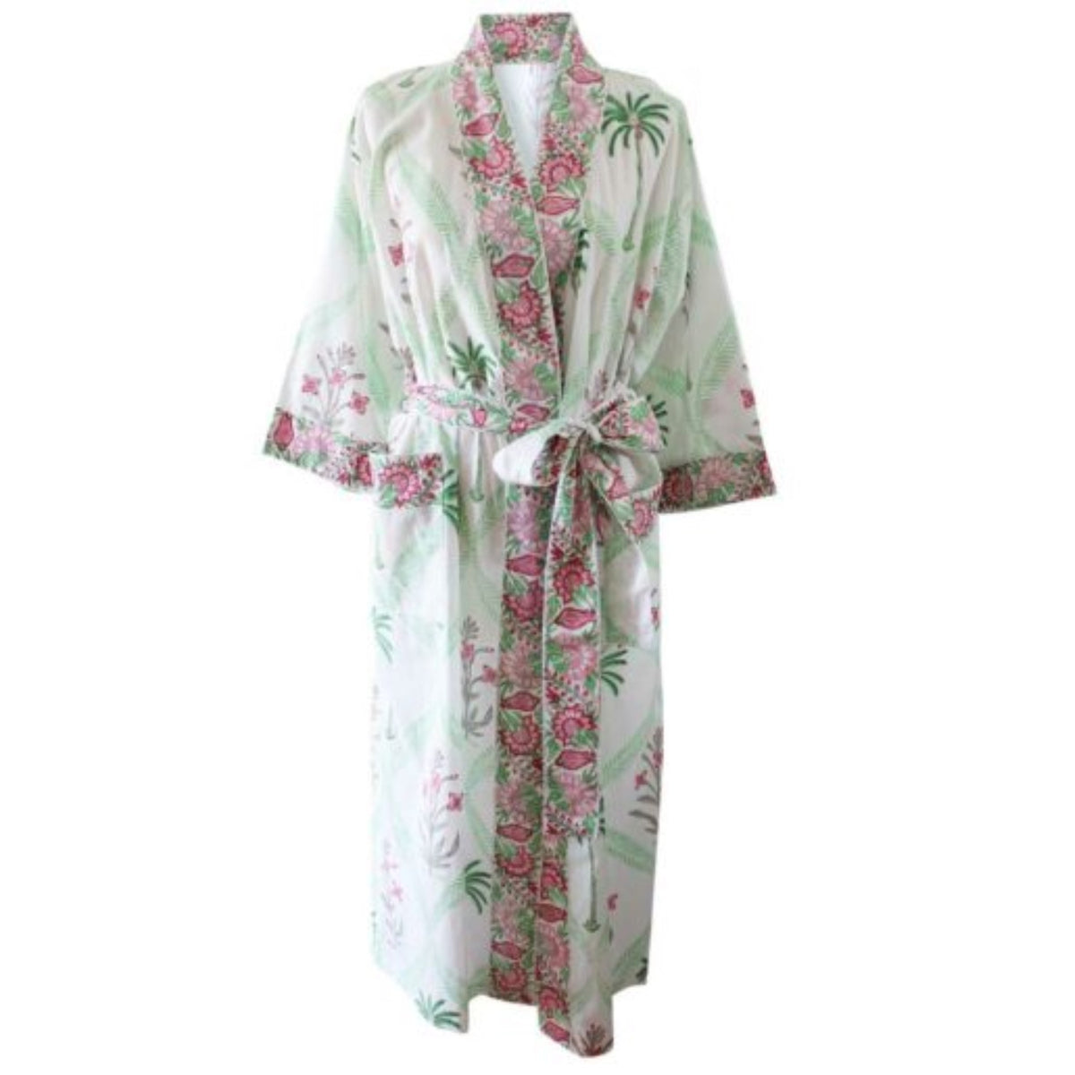 Primula selling pink and white dressing gown