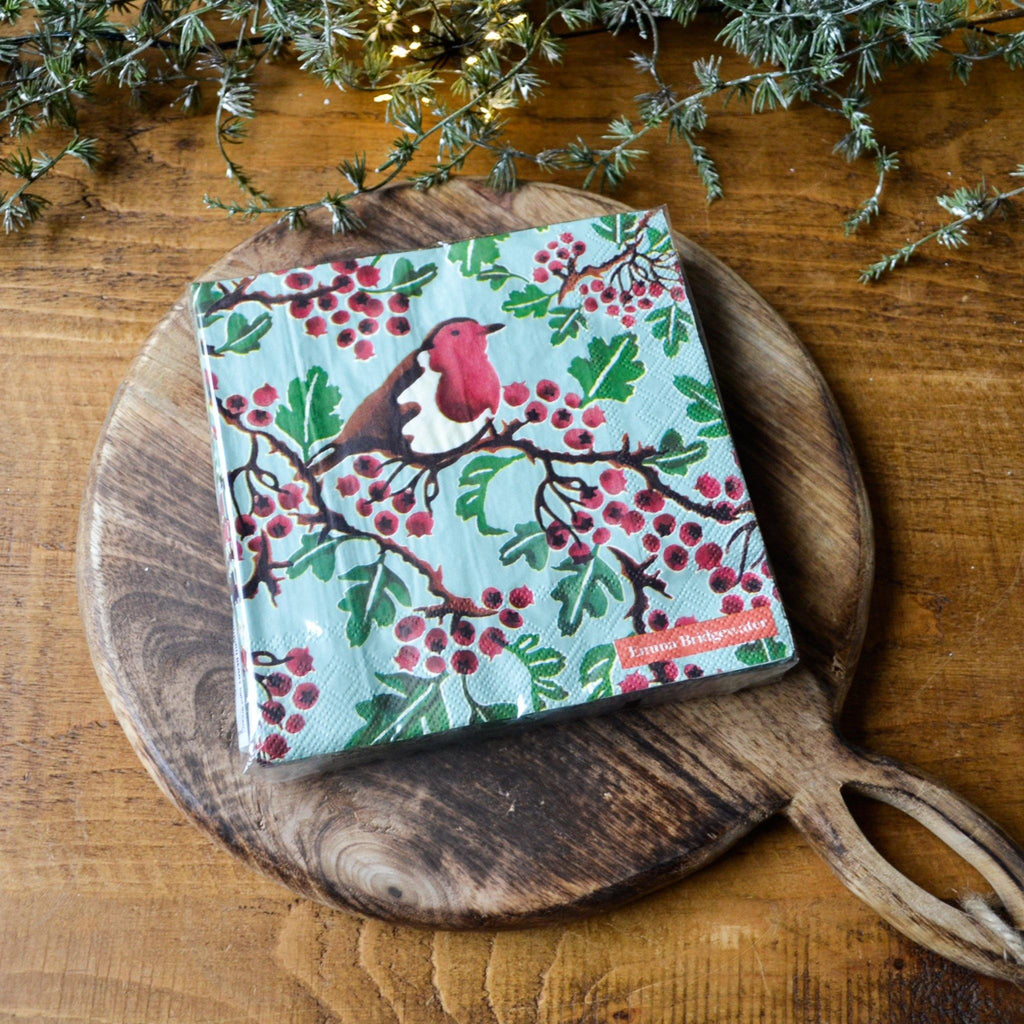 Pack of 20 Paper Napkins, Emma Bridgewater - Hawthorn Berry - Liv's